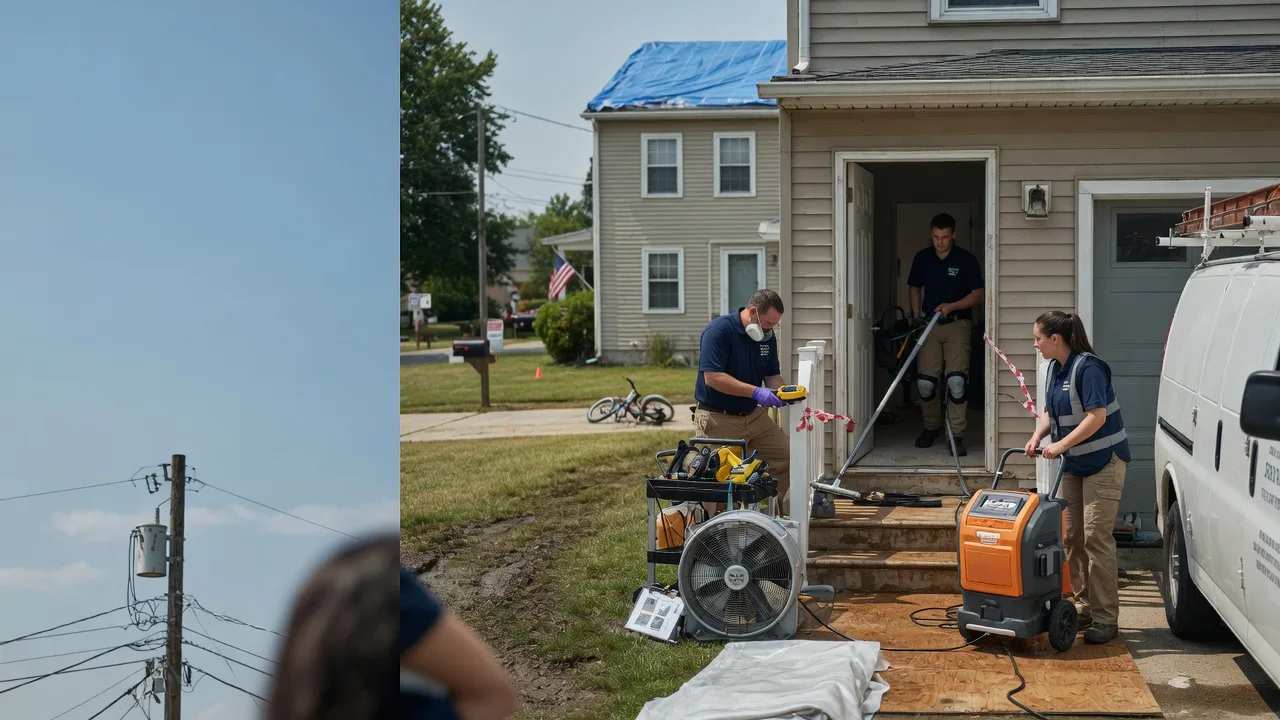 Water Damage Repair in Vesper, WI near me
